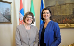 17 September 2015 The National Assembly Speaker and the President of the Italian Chamber of Deputies